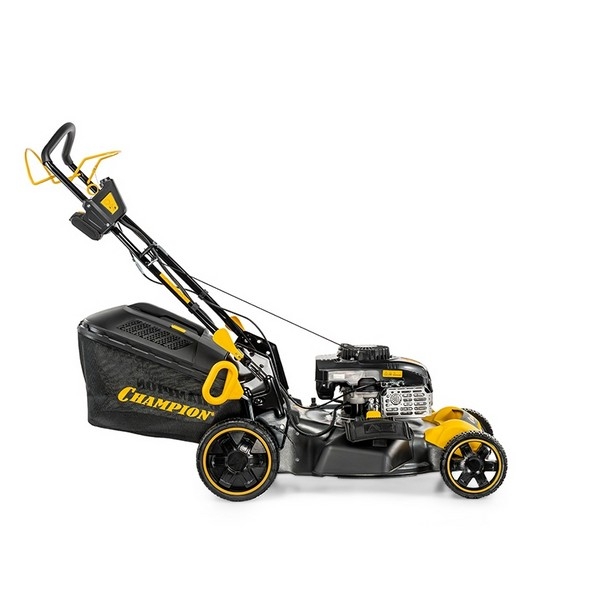 CHAMPION LM4625VSE Газонокосилка CHAMPION, 2,5кВт прив, верт,эл.старт, 460 мм 55 л 25-75 мм, 1рычаг/7, 29 кго 4в1