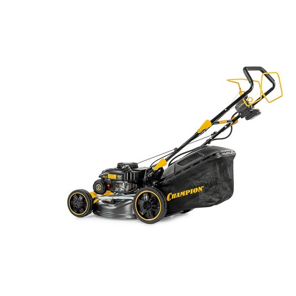 CHAMPION LM5130VSE Газонокосилка CHAMPION, 3,0кВт прив, верт,эл.старт, 510 мм 60 л 25-75 мм, 1рычаг/7, 31,5 кго 4в1