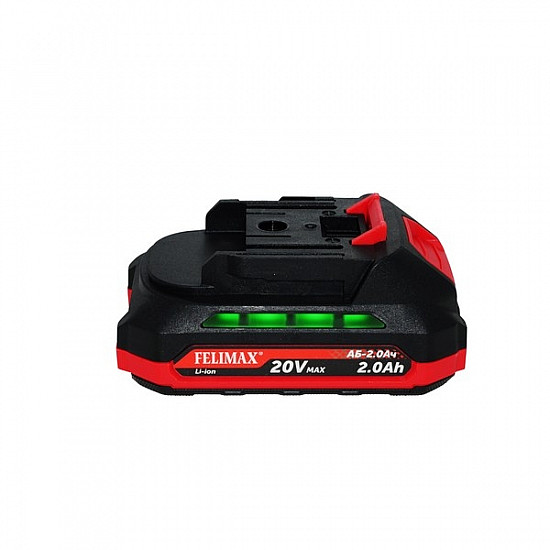 FELIMAХ АБ-2,0 Ач(420100000)FELIMAX АБ-2,0 Ач FELIMAX, Аккумулаторная батарея 20В 2,0 А/ч