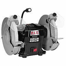 PIT PBG200-C2 Станок точильный электрич. P.I.T., 500 Вт, 2950 об/мин, Ø200х12.7х20/200х32х20 мм, LED, п/з