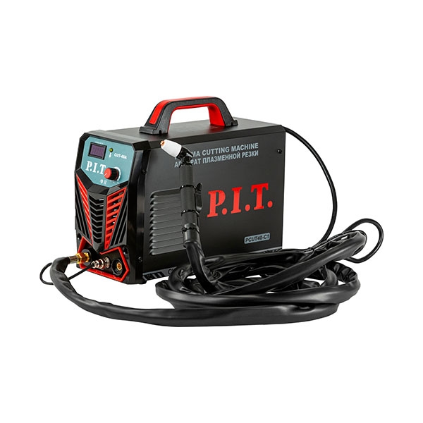 PIT PCUT40-C1 Плазморез P.I.T. PCUT40-C1, 6.2кВт, 40А, макс. толщина 10мм, контакт. поджиг, раб. давл. 0,4-0,6МПа