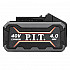 PIT PH 40401(105101002010) Аккумулятор OnePower P.I.T., 40В, 4Ач, 144 Вт/ч, Li-Ion 21700, инд.заряда, Cell-Control