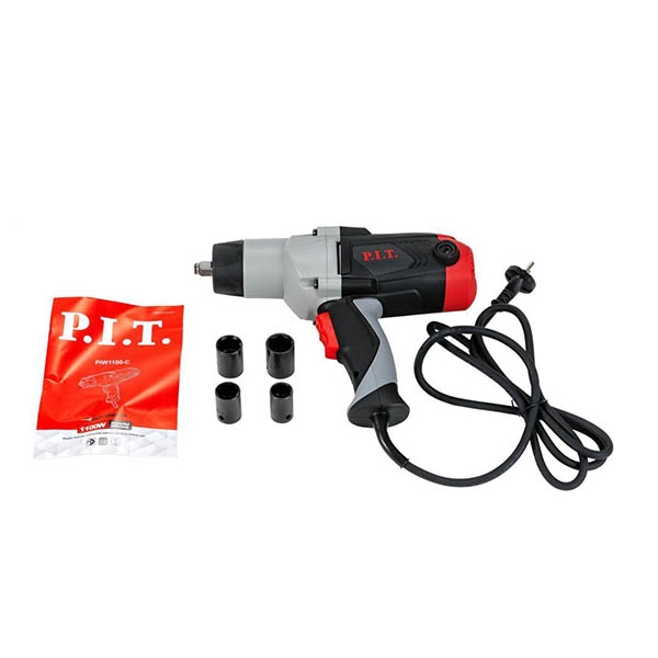PIT PIW1100-C Гайковерт ударный, 220 В/50 Гц, 1100 Вт, 2200 об/мин, 450 Нм