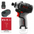 PIT PSD12K-120A/1 Винтоверт IMPACT аккум. бесщёточный P.I.T. PSD12K-120A/1 (12В, 120Нм, 3 ск, HEX 1/4