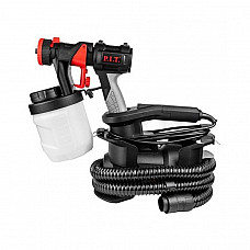 PIT PSG3022-C  Краскопульт электрический, 600 Вт, расход 1000 мл/мин, емкость 900 мл, возд. шланг 1,8 м