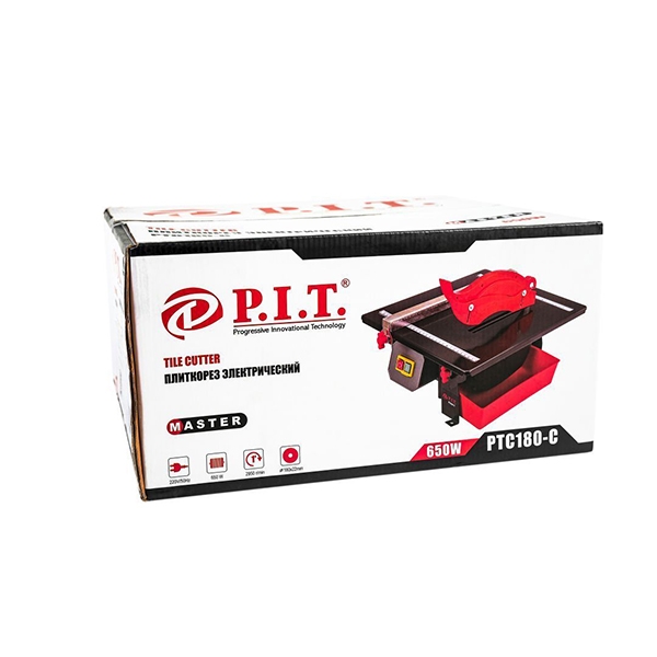 PIT PTC 180-C Плиткорез, 650Вт, 180*22,2*22, 2950об/мин