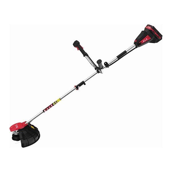 PIT PTR20H-380B/1 Триммер аккум. Бесщёточный, 20В+20В, 6500 об/мин, Ø255/380 мм, 2 акб 4 Ач, ЗУ