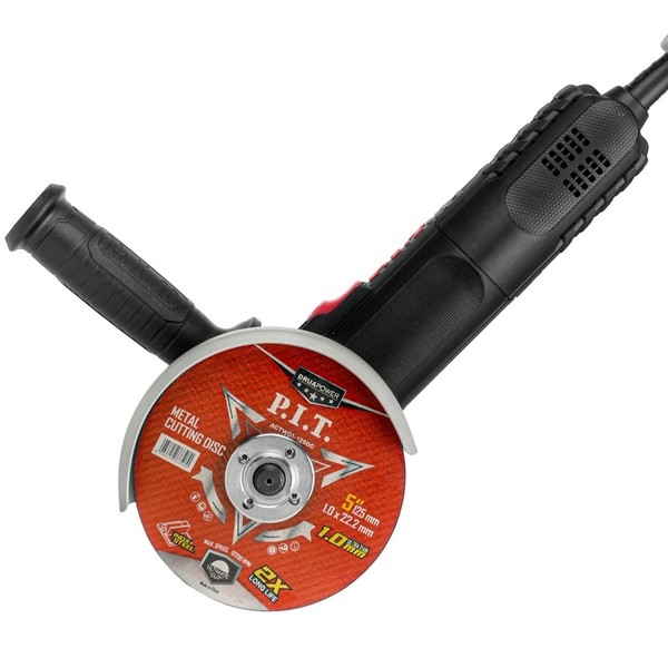 PIT PWS115-C1 Шлифмашина угловая электрич. P.I.T., 800Вт, 115х22,2мм, 11000об/мин, М14