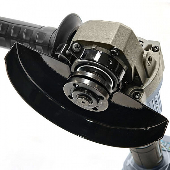 RÖGEL CAGR 125-30BL Аккумуляторная бесщёточная углошлифмашина RÖGEL, 21 В, 4500/5500/6500 об/мин, 3.0 Ач, 2 АКБ, кейс