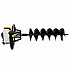 CHAMPION AG252 Мотобур, 1,46 кВт, 51,7 см. куб, шнек 200*550
