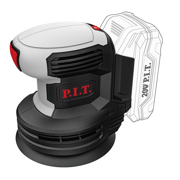 PIT PDS20H-125A Машина шлифовальная эксцентриковая, 20 В, 125 мм, Li-Ion, 6000-11000 об/мин