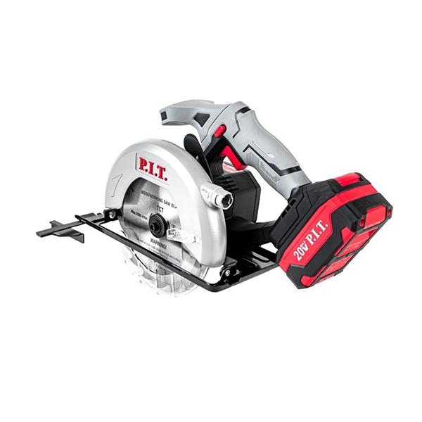 PIT PKS20H-165A/1 Пила циркулярная аккумуляторная, 20 В, 4300 об/мин, 165 мм, 1 АКБ и ЗУ