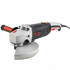 PIT PWS230-D2  Шлифмашина угловая, 2300Вт., 230 В., 6000 об/мин., диаметр диска 230мм., плавный пуск, поворотная ручка