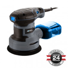 RÖGEL RSR-1240E Эксцентриковая шлифмашина RÖGEL, 400 Вт, 5000-14000 об/мин, круг 125 мм, эксцентриситет 2.6 мм