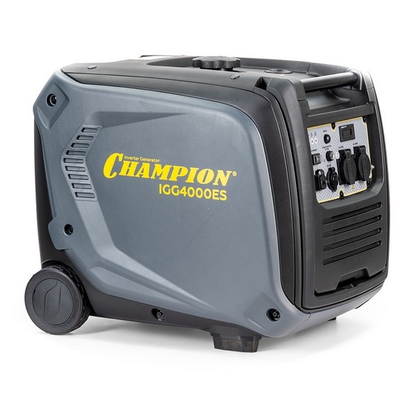 CHAMPION IGG4000ES Генератор инверторный CHAMPION IGG4000ES (4/4,4 кВт, 7лс, 12л, 38,5кг, эл.старт, закрытый корпус)