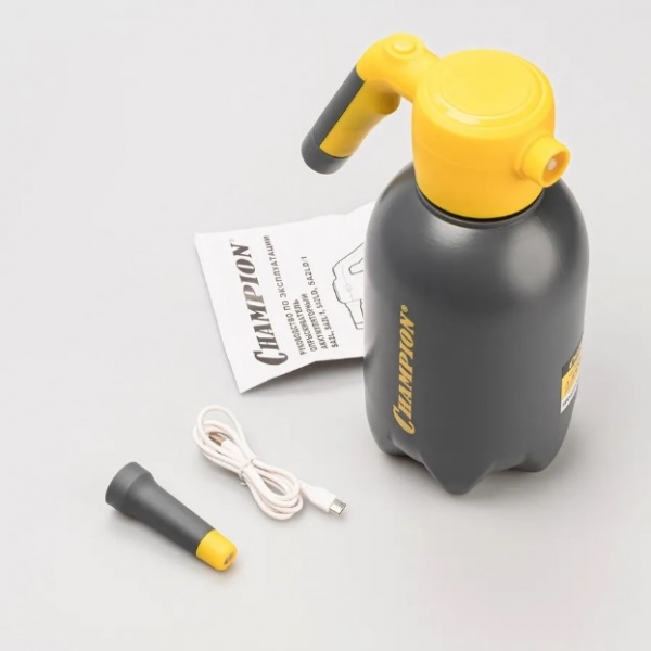 CHAMPION SA2L Опрыскиватель аккумуляторный, Li акк., бак 2л, 3,7В, 2Ач