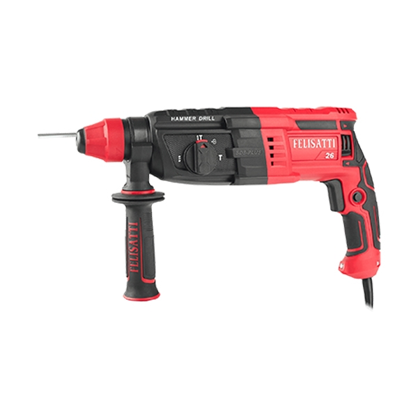 Felisatti FT7000 Felisatti Перфоратор, 800 Вт, 26 мм, 3,0 Дж, SDS-Plus (кейс)