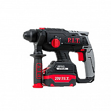 PIT PBH20H-22B/1  Перфоратор аккумуляторный, 20В, 22 мм, 1,8 Дж, 0-1350 об/мин, 0-4700 уд/мин, 1 АКБ, ЗУ, кейс