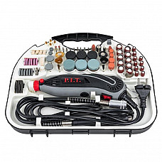 PIT PMG150-C Гравер электрический, 150Вт.,230В., 50 Гц., гибк. вал, цанга 3,2мм, 10 000-33 000об/мин, 211предмет.