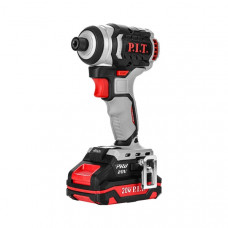 PIT PSD 20H-230A/1 Винтоверт IMPACT аккум. бесщёточный P.I.T., 20В, 230Нм, 3ск, HEX 1/4", 1х2Ач,ЗУ,кейс