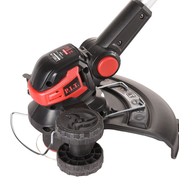 PIT PTR20H-300A Триммер аккум. P.I.T. PTR20H-300A SOLO (20В, Ø300мм, леска 1,6мм*5,3м, телескоп. штанга, колеса)