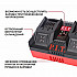 PIT расходник PC20401 Зарядное устройство двухпортовое P.I.T., 20В/40В, 4.0А/2.5А, 220Вт, акб 20В/40В OnePower