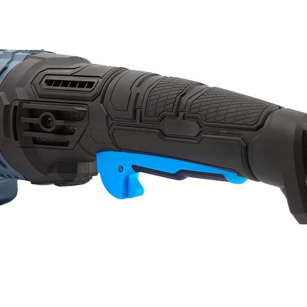 RÖGEL AGR 230-2200FS Угловая шлифовальная машина RÖGEL, 2200 Вт, 6500 об/мин, повор. рукоять, быстрорег. кожух, плав. пуск, диск 230 мм