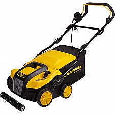 CHAMPION ESC1840 Скарификатор электрический, 1800 Вт., 400 мм., 55л., 2в1, 230 В., 50 Гц., 104 дБа.