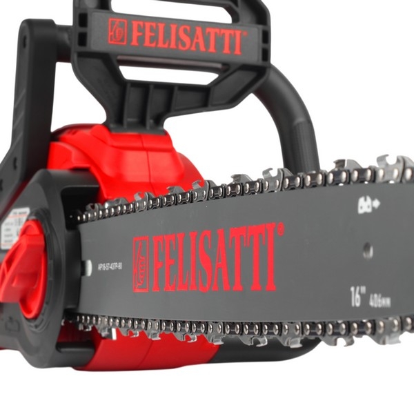 Felisatti FT1164 Felisatti Аккумуляторная цепная пила, 18 В ,шина 406 мм (16