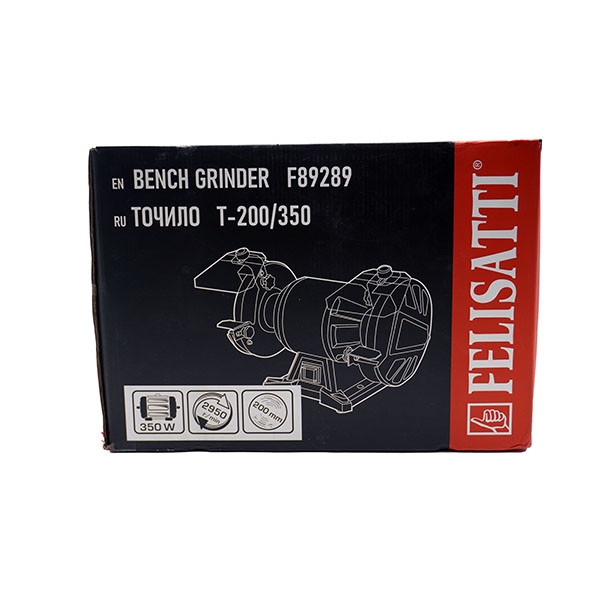 Felisatti FT8903 Felisatti Электроточило 200/350, 350 Вт, размер круга 16*20*200 мм