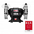 PIT PBG150-C3 Станок точильный электрич. P.I.T., 300Вт, 2950об/мин, круг Ø150х12.7х20мм, пылезащита