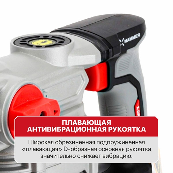 PIT PBH20H-26A Перфоратор SDS-Plus аккум. бесщеточный P.I.T. SOLO, верт, 20В, 5,0Дж, 3реж, Ø26мм, кор.
