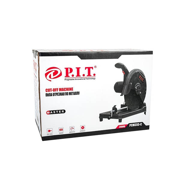 PIT PCM355-C Пила отрезная по металлу, 230В, 2400Вт, 355мм. диск, 3800 об/мин, прямой привод