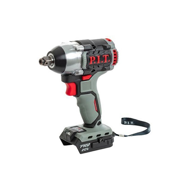 PIT PIW20H-300B Гайковерт ударный бесщеточный аккумуляторный, Li-ion, 20В., 300 Нм., 0-1200/0-1900/0-2400 об/мин, без АКБ и ЗУ
