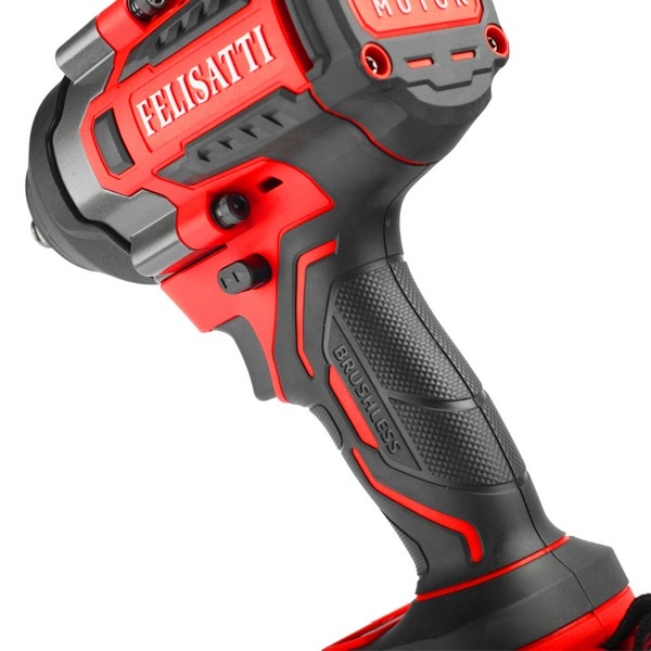 Felisatti FT15728 Felisatti Аккумуляторный ударный гайковерт, 850 НМ, 2*5 А/ч, кейс