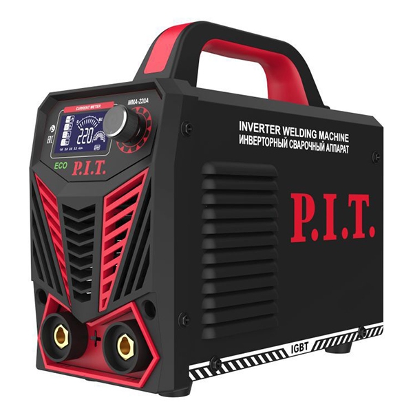 PIT PMI220-C3 Сварочный инвертор, IGBT 220 А,ПВ-60,1,6-3.2 мм,5,8 Kвт, от пон нап. 190,гор старт