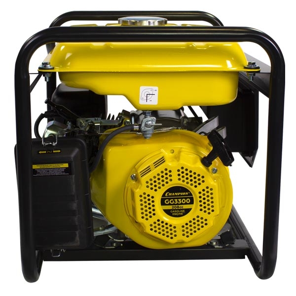 CHAMPION GG3300 Генератор OHV6, 15л, 1,4 л/ч, 12 V, 2,6/3 кВт