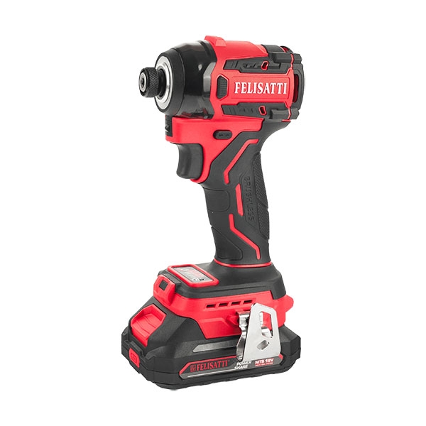 Felisatti FT11788 Felisatti Аккумуляторный ударный шуруповер,HEX-impact, 180 НМ, 0-3800 уд/мин, 0-3500 об/мин, 2*2 а/ч, кейс