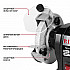 PIT PBG125-C3 Станок точильный электрич. P.I.T. PBG125-C3 (200Вт, 2950 об/мин, круг Ø125х12,7х16мм, пылезащита)