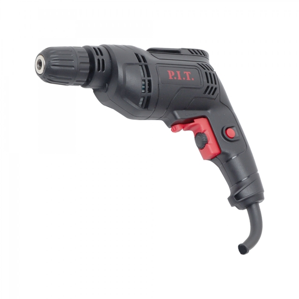 PIT PBM10-C БЗП Дрель электрическая, 550 Вт, БЗП, реверс, рег.скорости, 0-3300 об/мин PIT