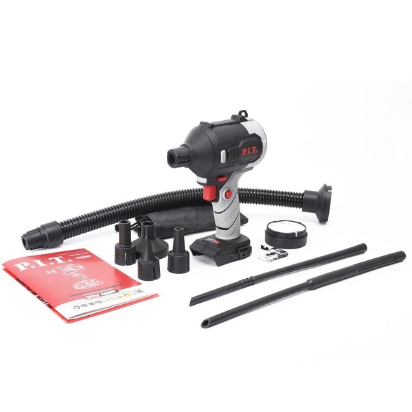 PIT PBO20H-350A SOLO Воздуходувка аккум. бесщеточная P.I.T., 20В, 66м³/ч, 209м/с, 4 ск, 75000об/мин