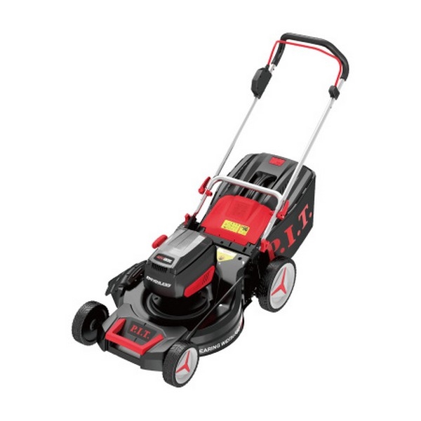 PIT PLM40M-460A Газонокосилка аккум. бесщёточная P.I.T., 40В, 46 см, 25-75мм, 50л, 1х6Ач, ЗУ