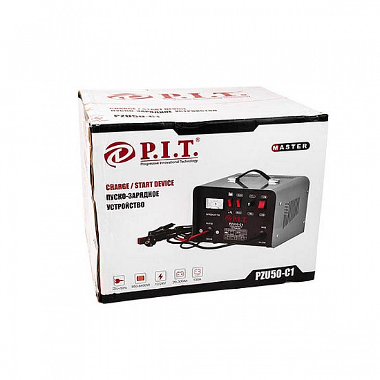 PIT PZU50-C1 Устройство пуско-зарядное, 0,95/6,4 кВт., ток.зар. 20/30А. max, 130А., 220В.,50Гц.