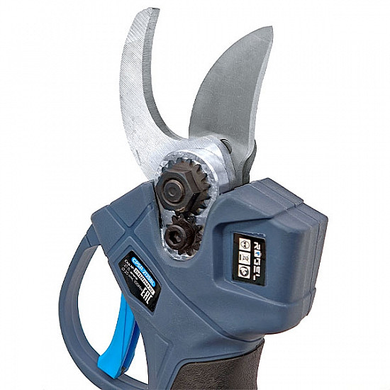 RÖGEL CPSR-2125BL Секатор бесщёточный аккумуляторный RÖGEL, 21 В, 2000 мАч, раскрытие ножей 10 / 20 / 25 мм, кейс