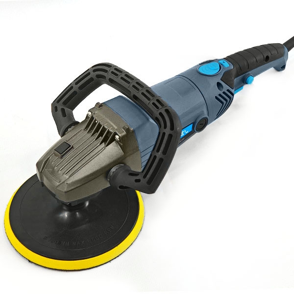 RÖGEL PMR 180-1400 Полировальная шлифмашина RÖGEL, 1400 Вт, 600-3000 об/мин, пов. рукоятка, бронир. ротор, диск 180 мм