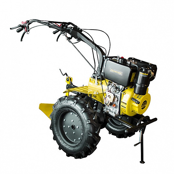 CHAMPION DC1193E Мотоблок, 9,5 лс 2F/1R, 80-110 см, 30 см, 5,5 л