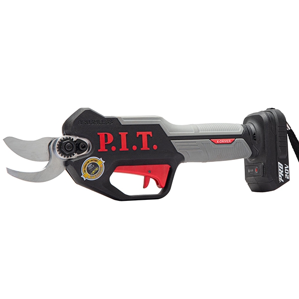 PIT PDJ20H-300A Секатор аккум. бесщёточный, SOLO, 20 В, рез. 0-25 мм, 3 положения раскрытия ножей
