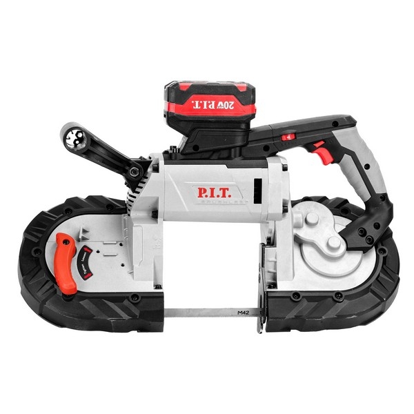 PIT PHS20H-127A Пила ленточная аккум. бесщёточная P.I.T., 20В, 127х115мм, 0-2 м/с, лента 1140х0.65х13мм
