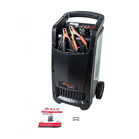 PIT PZU450-C Устройство пуско-зарядное, 1,2/10 кВт., ток.зар. 40/50А. max, 300А., 220В.,50Гц.