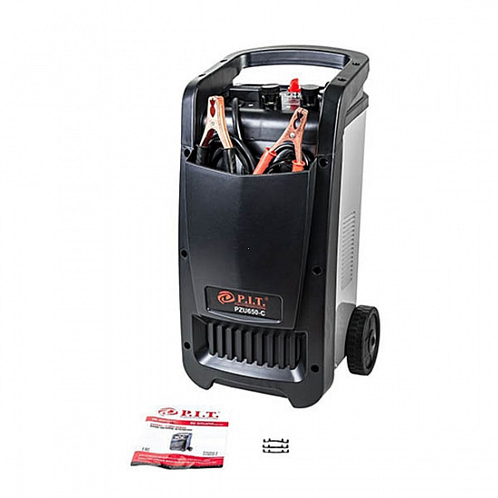 PIT PZU650-C Устройство пуско-зарядное, 2,2/12 кВт., ток.зар. 60/70А. max, 480А., 220В.,50Гц.